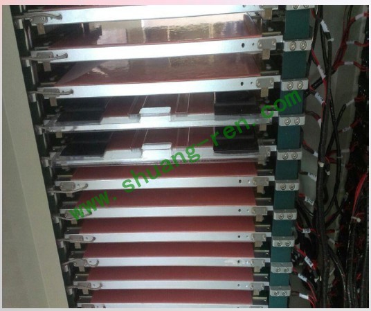 軟包電池夾具化(hua)成機